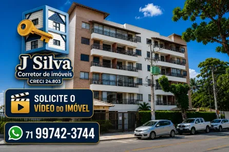 Apartamento com 2 Quartos para alugar, 54m² no Stella Maris, Salvador