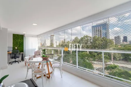 Apartamento com 3 Quartos à venda, 134m² no Cidade Monções, São Paulo