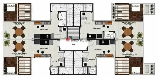 Apartamento com 2 Quartos à venda, 772m² no Vila Linda, Santo André