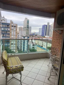 Apartamento com 2 Quartos para alugar, 115m² no Embaré, Santos