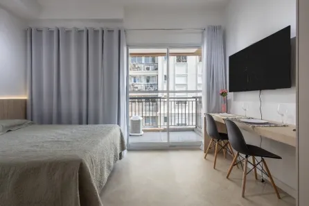 Apartamento com 1 Quarto para alugar, 31m² no Vila Clementino, São Paulo