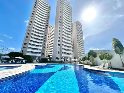 Apartamento com 2 Quartos para alugar, 57m² no Candelária, Natal