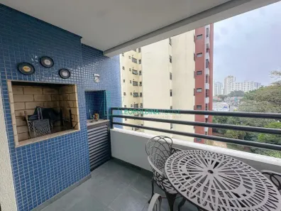 Apartamento com 3 Quartos para alugar, 121m² no Vila Hamburguesa, São Paulo