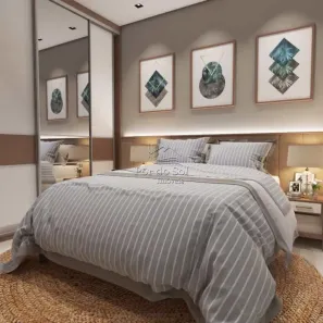 Apartamento com 2 Quartos à venda, 74m² no Guilhermina, Praia Grande