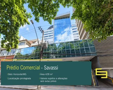 Prédio Comercial à venda, 428m² no Santo Agostinho, Belo Horizonte