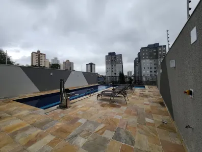 Apartamento com 2 Quartos para alugar, 39m² no Moinho Velho, São Paulo