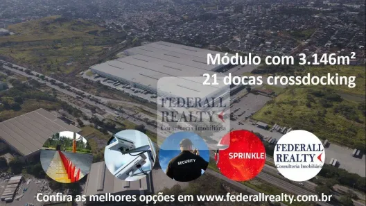 Galpão/Depósito/Armazém para alugar, 3146m² no Cincão, Contagem