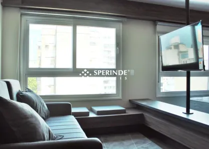 Apartamento com 1 Quarto para alugar, 33m² no Moinhos de Vento, Porto Alegre