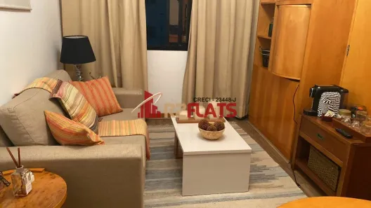 Flat com 1 Quarto para alugar, 33m² no Moema, São Paulo