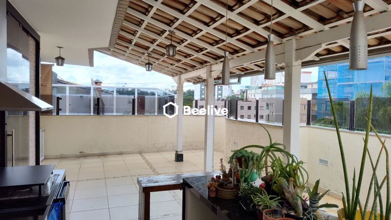 Cobertura com 3 quartos — Castelo, Belo Horizonte