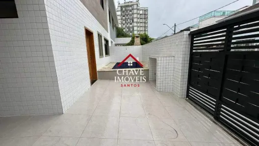 Sobrado com 3 Quartos à venda, 140m² no Vila Belmiro, Santos