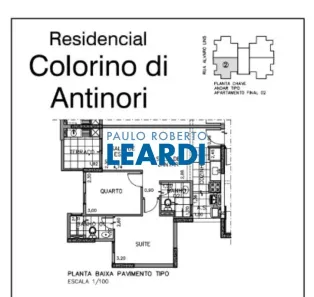 Apartamento com 2 Quartos à venda, 53m² no Vila Tibiriçá, Santo André