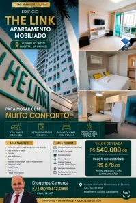 Apartamento com 2 Quartos à venda, 55m² no Engenheiro Luciano Cavalcante, Fortaleza