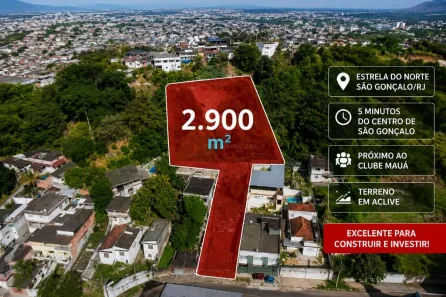 Casa com 2 Quartos à venda, 2900m² no Estrela do Norte, São Gonçalo