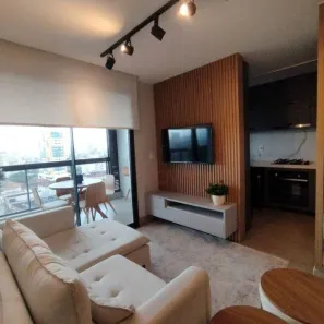 Apartamento com 1 Quarto para alugar, 54m² no Boqueirão, Santos
