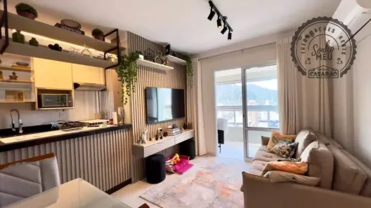 Apartamento com 2 Quartos à venda, 69m² no Canto do Forte, Praia Grande