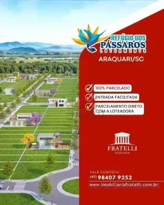 Lote/Terreno à venda, 240m² no Colégio Agrícola, Araquari