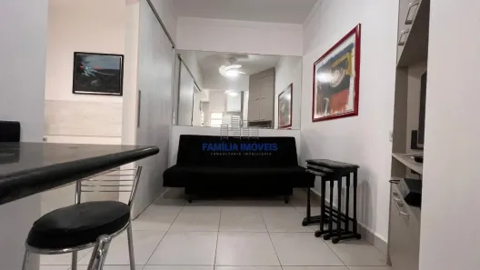 Apartamento com 1 Quarto para alugar, 44m² no Gonzaga, Santos