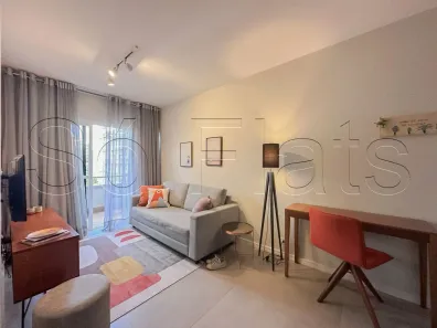 Apartamento com 1 Quarto para alugar, 40m² no Jardim Paulista, São Paulo