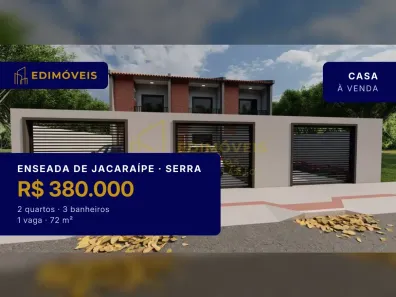 Casa com 2 Quartos à venda, 72m² no Enseada de Jacaraípe, Serra