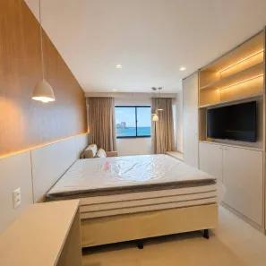 Apartamento com 1 Quarto para alugar, 27m² no Ondina, Salvador