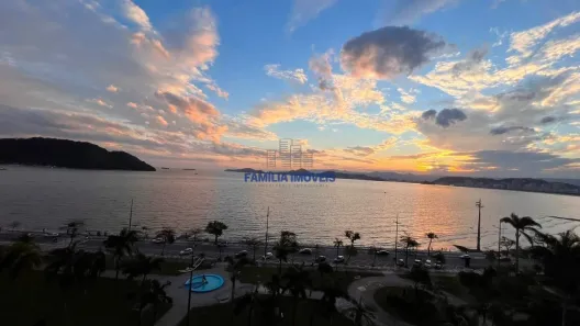 Apartamento com 3 Quartos para alugar, 199m² no Ponta da Praia, Santos