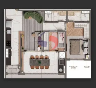 Apartamento com 2 Quartos à venda, 58m² no Santo Amaro, São Paulo
