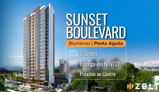 Apartamento com 3 Quartos à venda, 156m² no Ponta Aguda, Blumenau