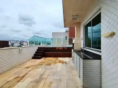 Cobertura com 4 Quartos para alugar, 214m² no Castelo, Belo Horizonte