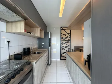 Apartamento com 2 Quartos para alugar, 69m² no Ponta Negra, Manaus
