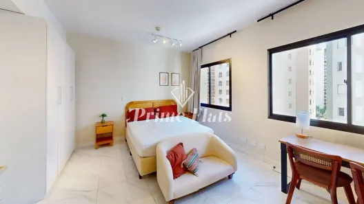 Flat com 1 Quarto à venda, 26m² no Indianópolis, São Paulo