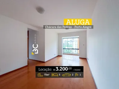 Apartamento com 3 Quartos para alugar, 73m² no Chácara das Pedras, Porto Alegre