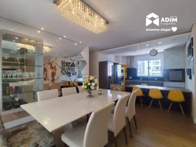 Apartamento com 3 Quartos para alugar, 131m² no Centro, Balneário Camboriú