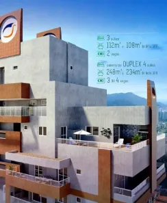 Apartamento com 3 Quartos à venda, 133m² no José Menino, Santos