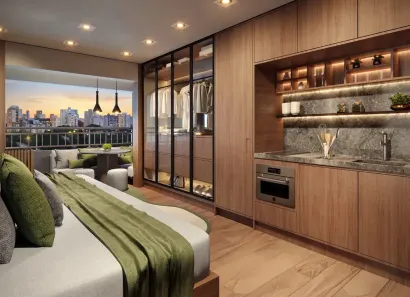 Apartamento com 1 Quarto à venda, 26m² no Vila Pirajussara, São Paulo