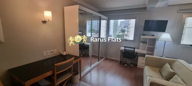 Flat com 1 Quarto para alugar, 33m² no Pinheiros, São Paulo