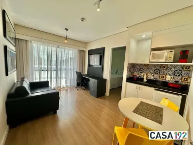 Apartamento com 1 Quarto para alugar, 35m² no Indianópolis, São Paulo