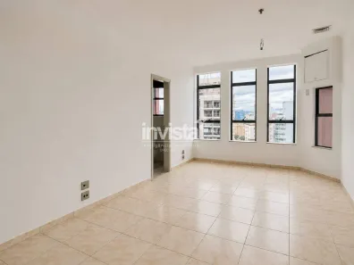 Sala Comercial para alugar, 44m² no Embaré, Santos