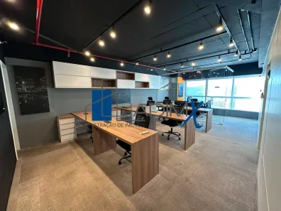 Sala Comercial para alugar, 100m² no Green Valley Alphaville, Barueri