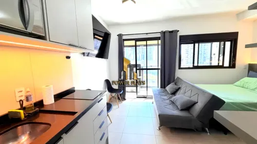 Flat com 1 Quarto para alugar, 30m² no Jardim das Acácias, São Paulo
