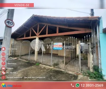 Casa com 2 Quartos à venda, 70m² no Parque Industrial, São José dos Campos