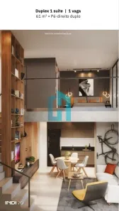 Apartamento com 1 Quarto à venda, 61m² no Indianópolis, São Paulo