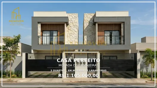 Casa com 3 Quartos à venda, 152m² no Morada de Laranjeiras, Serra