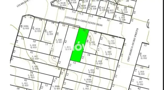Lote/Terreno à venda, 504m² no Santo Agostinho, Belo Horizonte