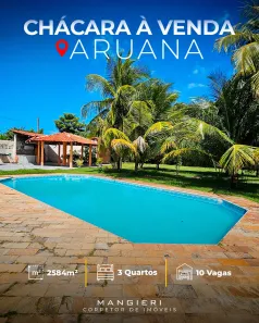 Fazenda/Sítio com 3 Quartos à venda, 2584m² no Robalo, Aracaju