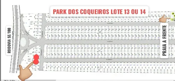 Lote/Terreno à venda, 200m² no , Barra dos Coqueiros
