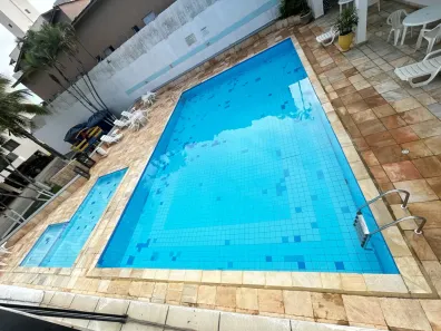 Apartamento com 3 Quartos para alugar, 90m² no Jardim Enseada, Guarujá