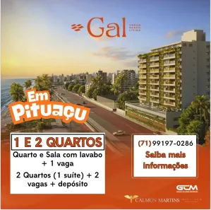 Apartamento com 1 Quarto à venda, 46m² no Pituaçu, Salvador