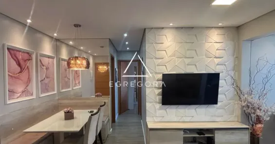 Apartamento com 2 Quartos à venda, 52m² no Vila Guaraciaba, Santo André