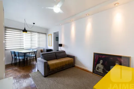 Apartamento com 1 Quarto para alugar, 50m² no Higienópolis, São Paulo